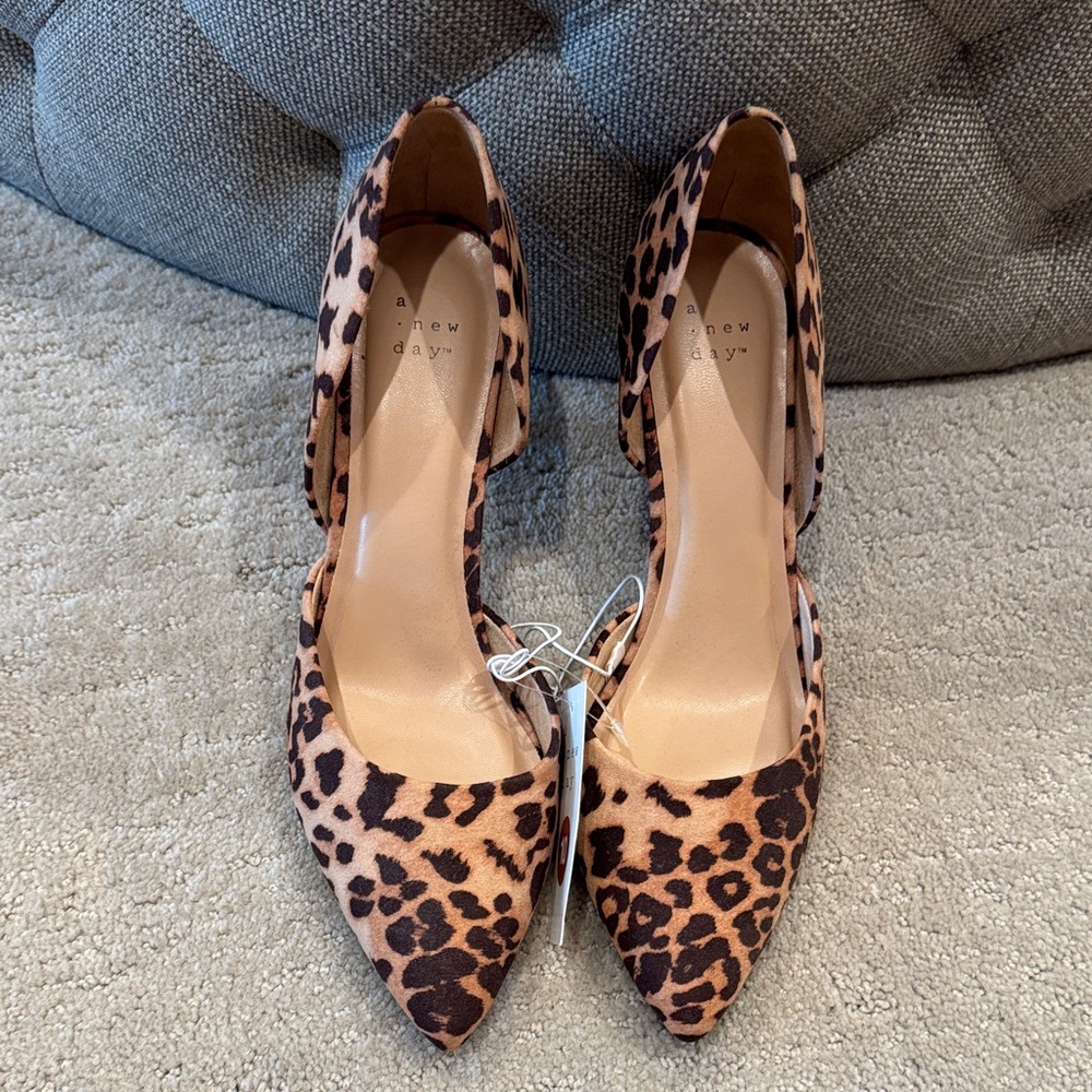 a new day Leopard Print Heels